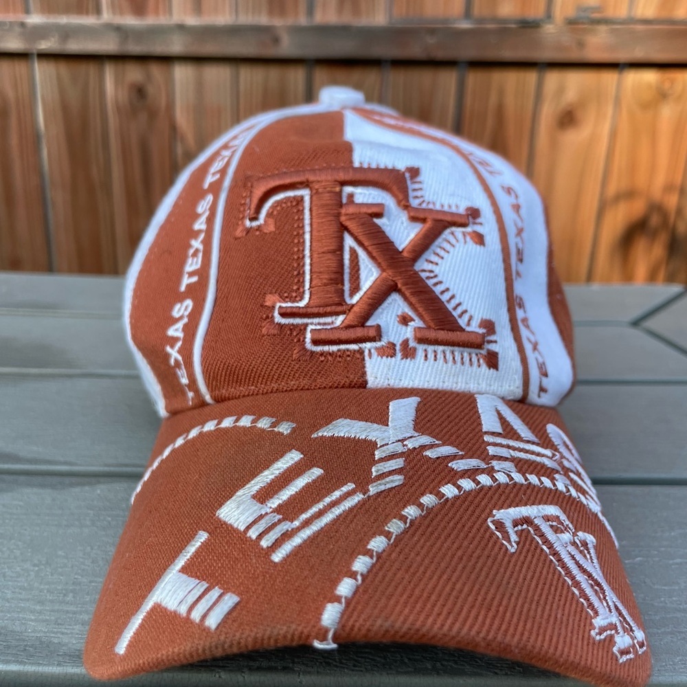 City hunter Texas Long horns embroidered cap college football - Picture 3 of 12